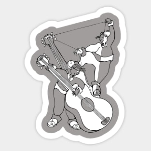 Bass Players Sticker